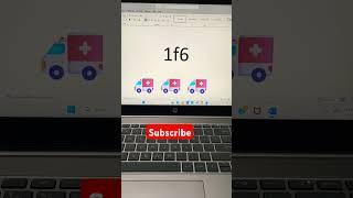 Ambulance  Symbol Shortcut Key in MS Word #shorts #computer #msword #ambulance