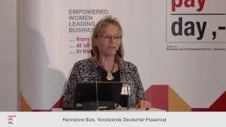 Hannelore Buls, Vorsitzende Deutscher Frauenrat | EPD Auftaktforum am 05.11.2014 im BMFSFJ, Berlin