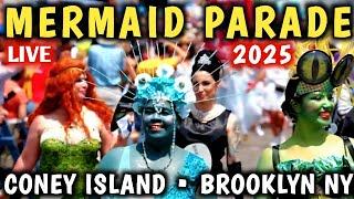 ‍️ Mermaid Parade 2025 LIVE Coney Island, Brooklyn, NY ‍️