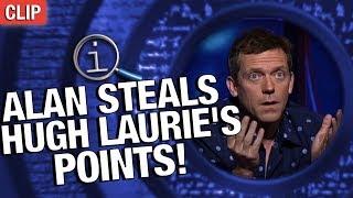 QI | Alan Steals Hugh Laurie's Points