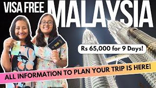 BUDGET FRIENDLY Malaysia Trip From India! How to Plan a Family Trip? Travel Tip, Itinerary, Visa