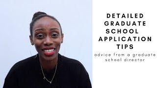 Grad School Application Tips