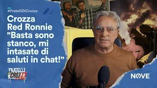 Crozza Red Ronnie "Basta sono stanco, mi intasate di saluti in chat!" | Fratelli di Crozza