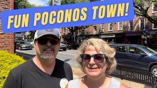 Stroudsburg, Pennsylvania Downtown // Full-Time RV Life // #travel #rvlife #fulltimerv #pennsylvania