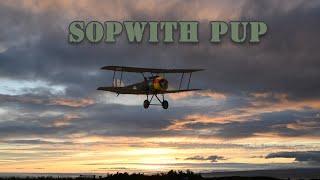 Sopwith pup with Saito FG14 -  beautiful landings.  UHD 4K