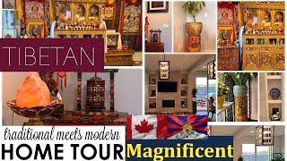 Magnificent Tibetan House Tour || #tibetan #interiordesign #tibetanvlog #tibetanvlogger #beautiful