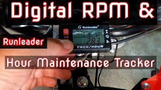 Digital RPM and Hr Maintenance Tracker