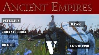 Ancient Empires: 3v2 Multiplayer battle with Havoc and Jackie Fish