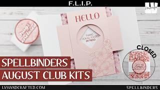 FLIP - Spellbinders August 2024 Club Kits