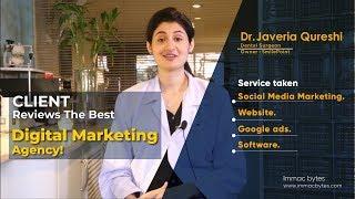 Top Digital Marketing Agency in Karachi Pakistan - Client Reviews - Dr. Javeria Qureshi