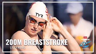 Lilly King Fastest in Women's 200M Breaststroke | 2023 TYR Pro Swim Series Mission Viejo