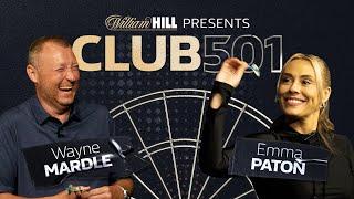 Emma Paton: Life in Darts, big break in WWE & Manchester United | Club 501 with Wayne Mardle