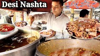 Desi Nashta in Gujranwala City | 2024 | Hidden Gem Found | Street Food Pakistan