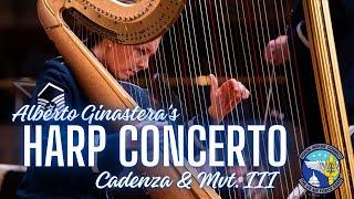 "Harp Concerto Op. 25 Cadenza & Mvt III" - by Alberto Ginastera