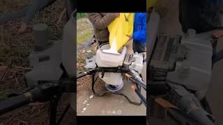 Fertilizer Spreading Drones  #agriculture #dronevideo #drone