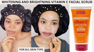 FACE WHITENING AND BRIGHTNING SCRUB VITAMIN C