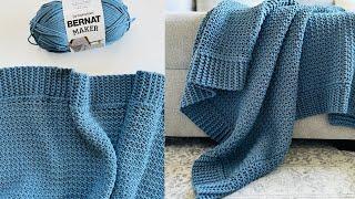 How to Crochet the Seaside Throw