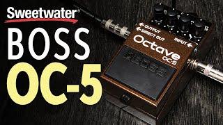 BOSS OC-5 Octave Pedal Demo