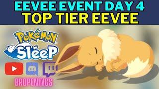 Eevee Day 4: Top Eevee #pokemonsleep #eevee