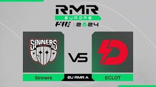 Sinners проти ECLOT | PWE CS2 EU RMR A 2024