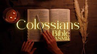 Christian ASMR - A Whispered Bible Reading of Colossians