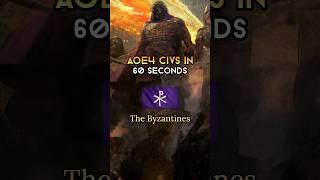 The Byzantines - AOE4 Civs in 60 Seconds #aoe4 #ageofempires