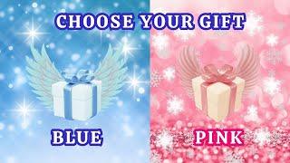 Choose Your Gift  | 2 Gift Box Challenge| Pink & Blue  1 good 1 bad. Are you a lucky person?