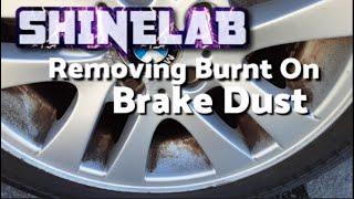 Removing Burnt On Brakedust