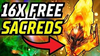 HOW I FARM 16 FREE SACREDS SHARDS PER MONTH F2P! | RAID: SHADOW LEGENDS