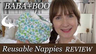 BABA AND BOO CLOTH NAPPY REVIEW | REUSABLE NAPPIES UK | ALINA GHOST