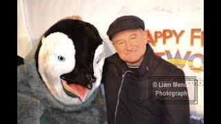 Who is Robin Williams? Iconic Moments at Happy Feet Two Event!