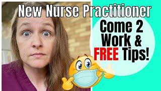 FAMILY NURSE PRACTITIONER DAY IN THE LIFE / COME TO WORK WITH ME / NEW NP'S MUST-SEE! AmandaMarieNP