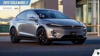 2025 Tesla Model X Revealed - more aggressive and lots of new features!