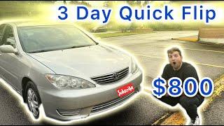 Flipping cars for a profit #5 | 2005 Toyota Camry #carflipping