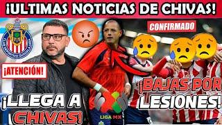  ULTIMA HORA TURCO PODRIA LLEGAR A DIRIGIR CHIVAS? CHICHARITO LISTO VS LEON! 6 BAJAS DE CHIVAS!