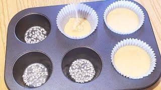 The secret to having fluffy and perfect muffins!  Quick and easy dessert # asmr