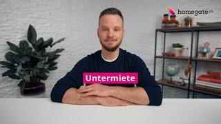 Untermiete | Was ist das eigentlich? | Homegate