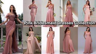 Pink Bridesmaid Dresses 2024 | Most Beautiful Dress Style Outfit Ideas For Bridesmaid@roastbaaz