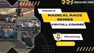 Radical Race series Season 4 of 2024 Rd 10 @ VIR Full Course