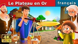 Le Plateau en Or | The Golden Plate Story in French | Contes De Fées Français |@FrenchFairyTales