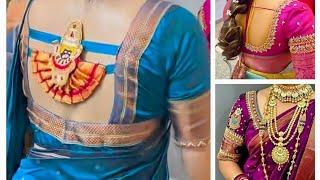 100 New Aari work Bridal Blouse Designs | Maggam Work Blouse Design for bridal / blouse designs