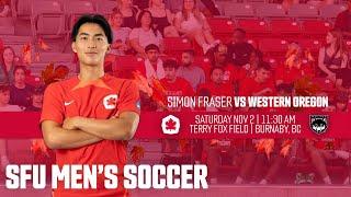 SFU Men's Soccer: Red Leafs vs Western Oregon - November 2nd, 2024