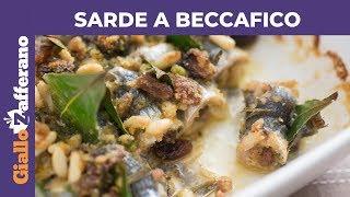 SARDE A BECCAFICO: RICETTA SICILIANA