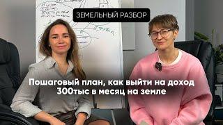 Земельный разбор. Пошаговый план, как выйти на доход 300 тыс в месяц на земле