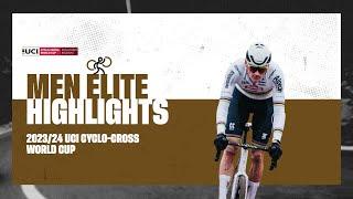 Zonhoven - Men Elite Highlights - 2023/24 UCI Cyclo-cross World Cup