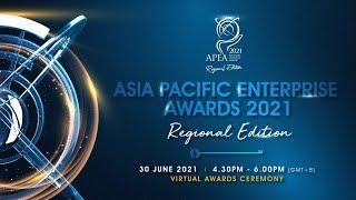 Asia Pacific Enterprise Awards (APEA) 2021 Regional Edition