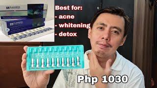 LUCCHINI POWER PLACENTA STEM CELL WITH GLUTAX GLUTATHIONE DRIP  FOR ACNE & Scars | Nurse Review