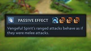 Vengeful Spirit is now melee, 7.36 Dota 2