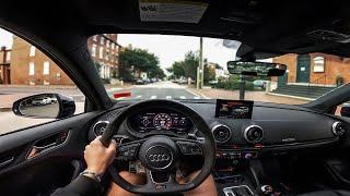 Taking My LOUD Audi RS3 on A Drive (POV)