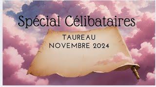 Taureau  Spécial célibataire  Novembre 2024~ Le coup de foudre 